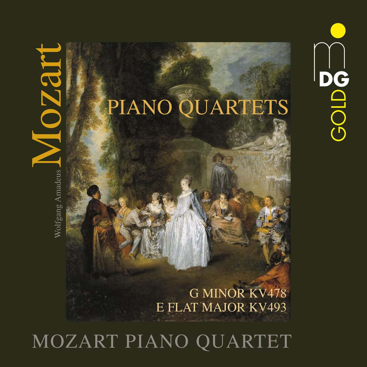 Bild von W. A. Mozart - Klavierquartette