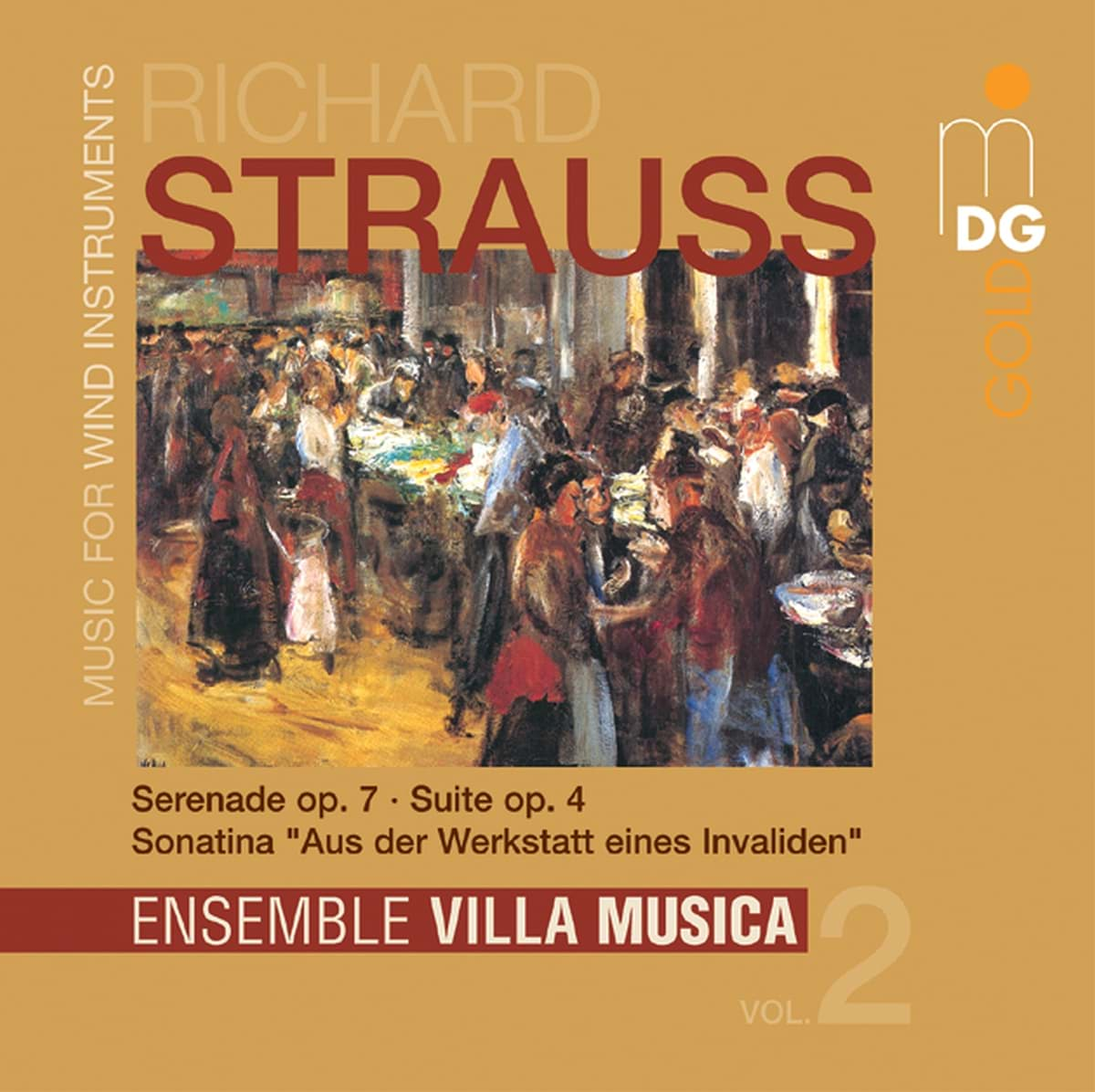 Bild von Richard Strauss - Bläser-Kammermusik Vol. 2