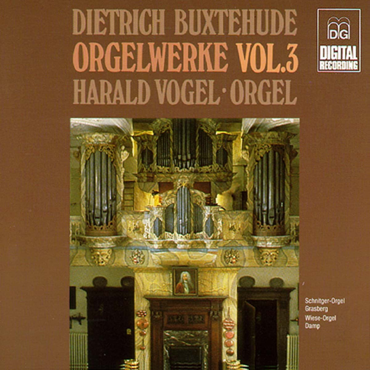 Bild von Dietrich Buxtehude - Sämtliche Orgelwerke Vol. 3