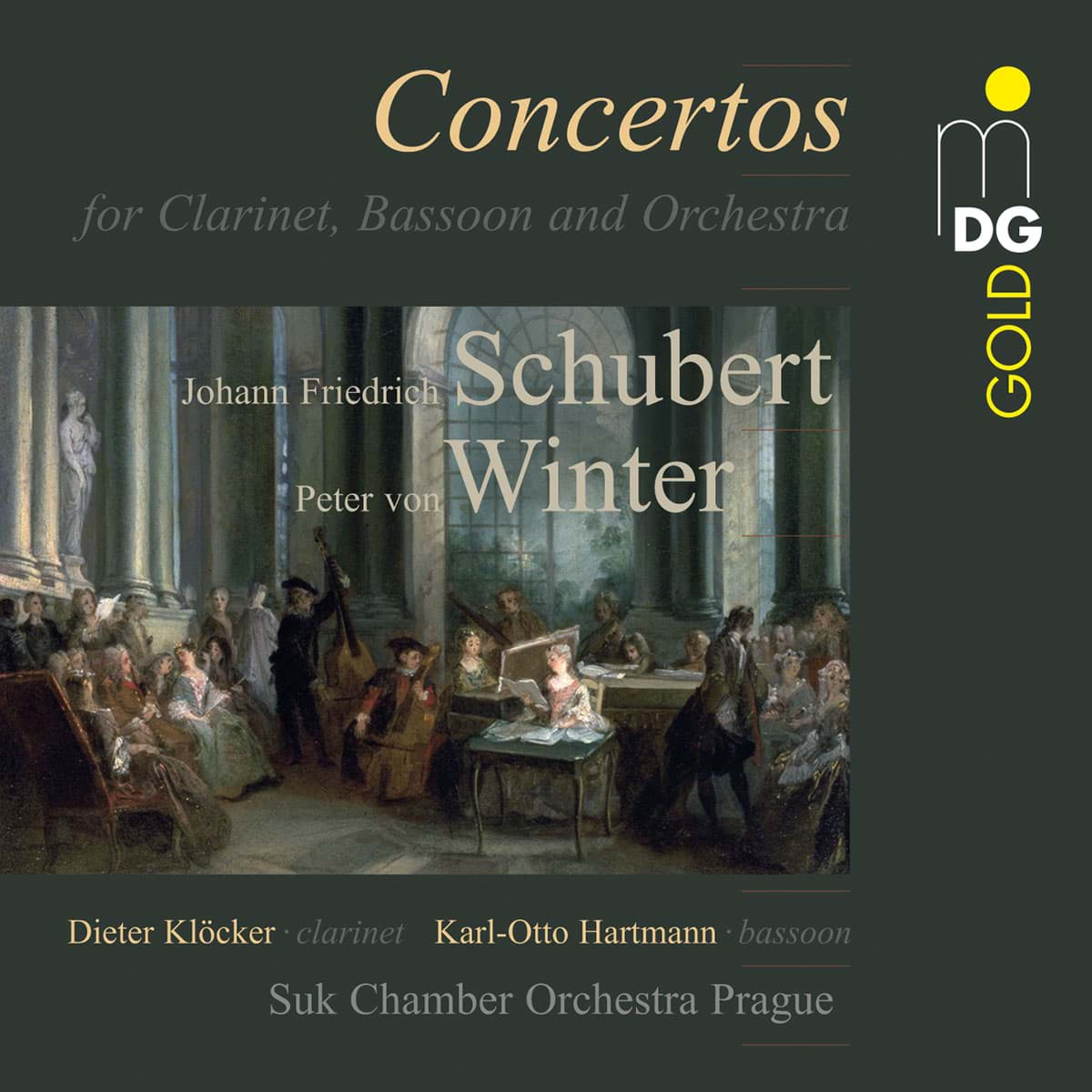 Bild von J. F. Schubert, F. Tausch & P. v. Winter - Klarinetten- & Fagottkonzerte