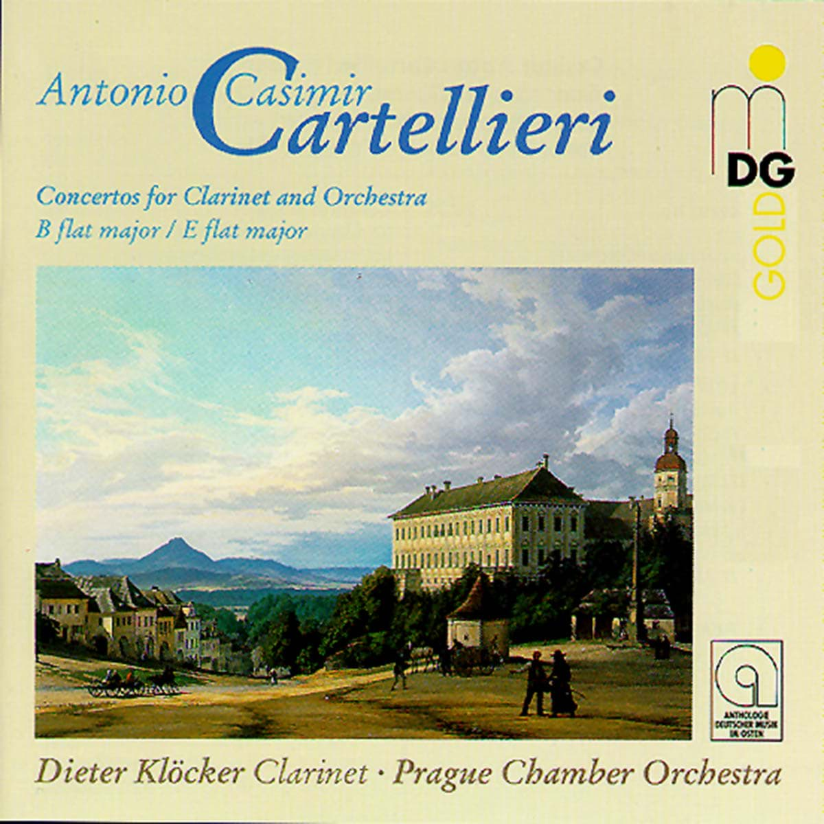 Bild von Casimir Anton Cartellieri - Konzerte für Klarinette und Orchester Vol. 1