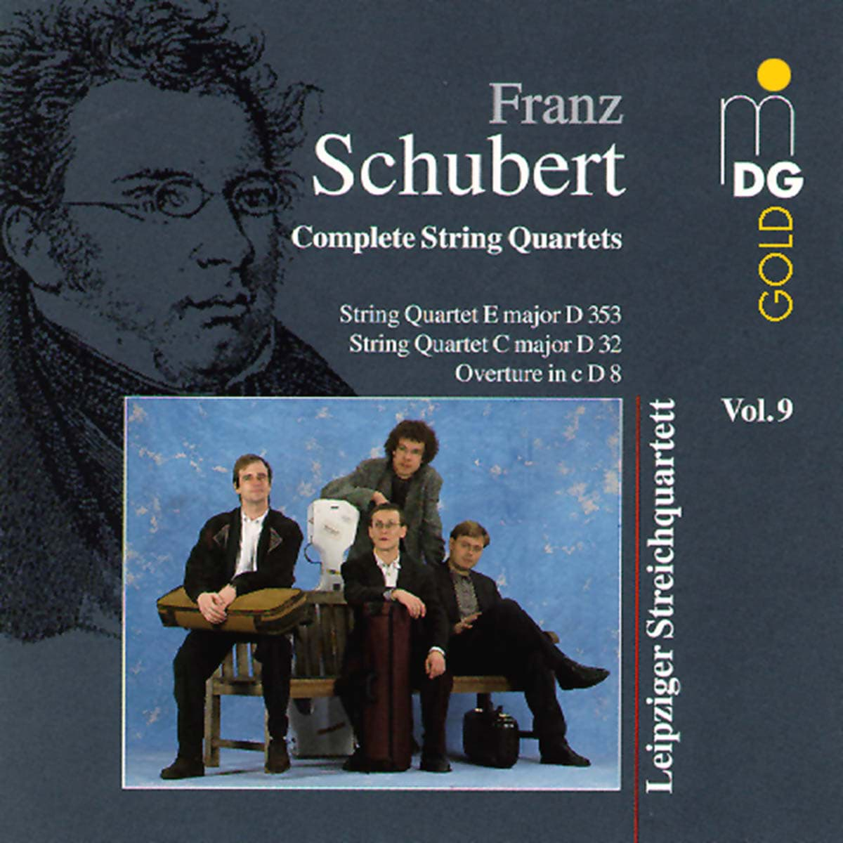 Bild von Franz Schubert - Sämtliche Streichquartette Vol. 9