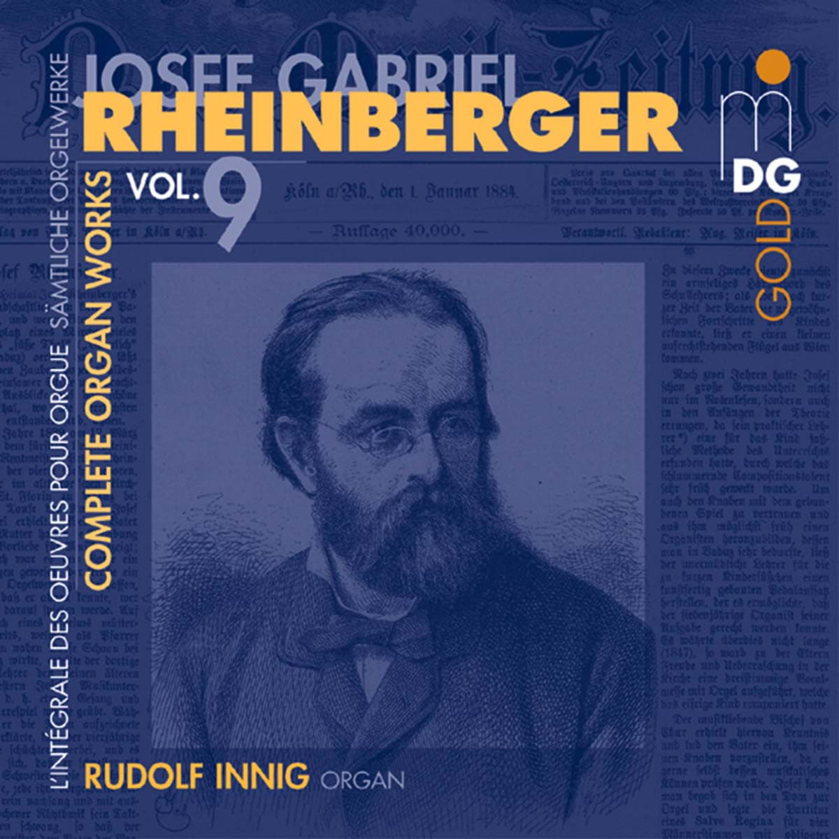 Bild von Josef Rheinberger - Sämtliche Orgelwerke Vol. 9