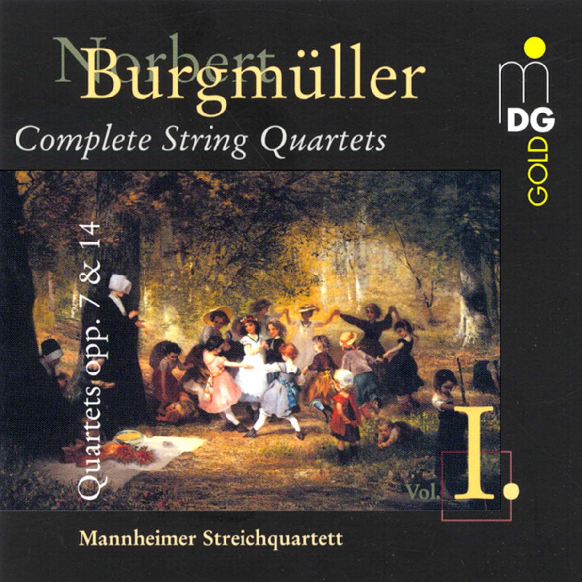 Bild von Norbert Burgmüller - Sämtliche Streichquartette Vol. 1