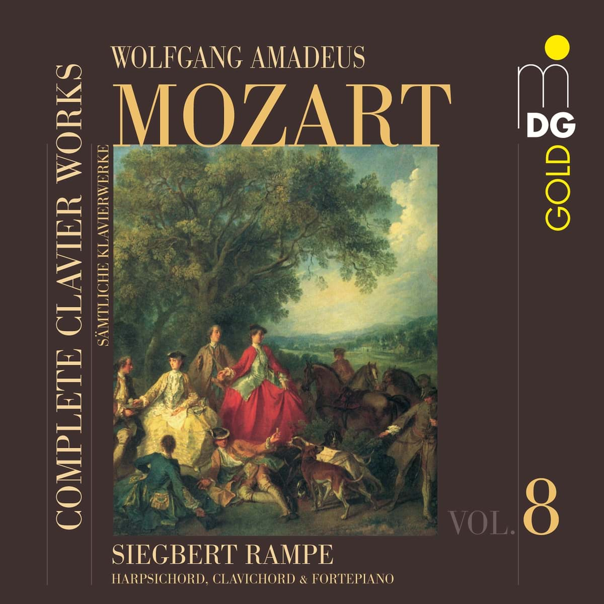 Bild von Wolfgang Amadeus Mozart - Sämtliche Clavierwerke Vol. 8