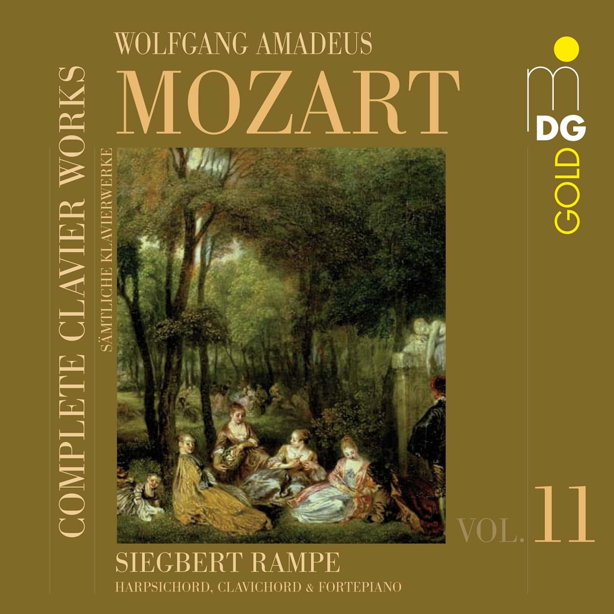 Bild von Wolfgang Amadeus Mozart - Sämtliche Clavierwerke Vol. 11