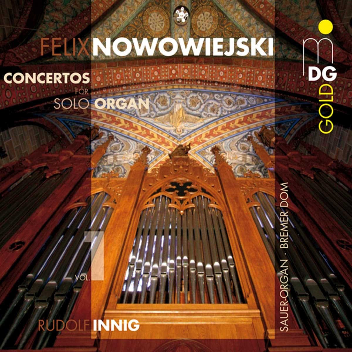 Bild von Felix Nowowiejski - Konzerte für Orgel solo Vol. 1