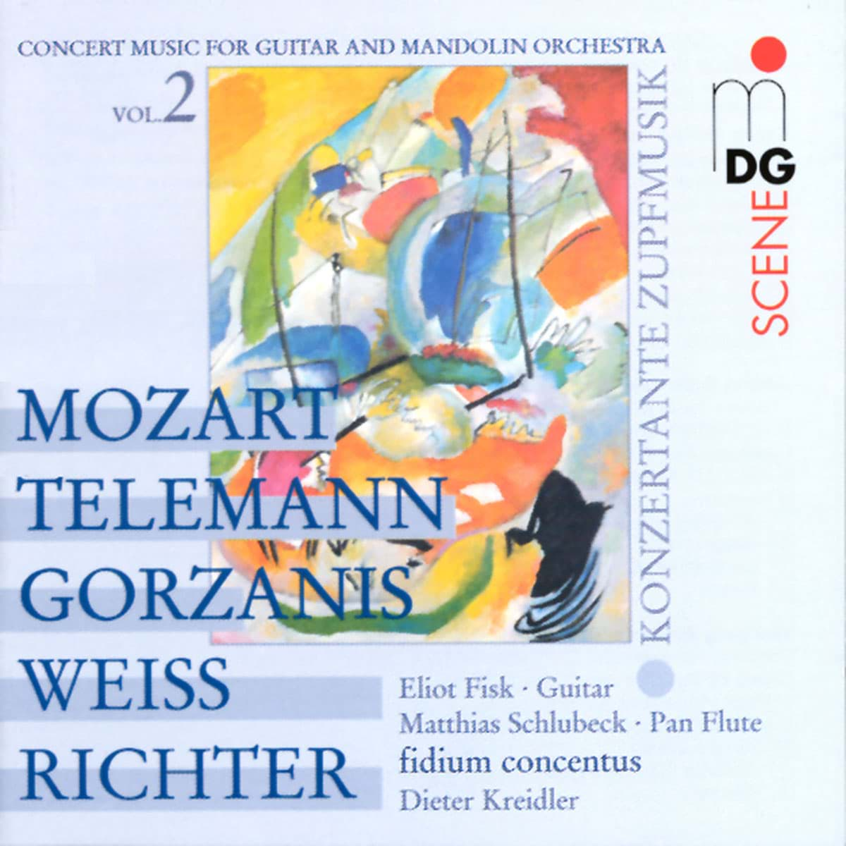 Bild von Telemann, Weiss, Mozart, Richter & Gorzanis - Konzertante Zupfmusik Vol. 2