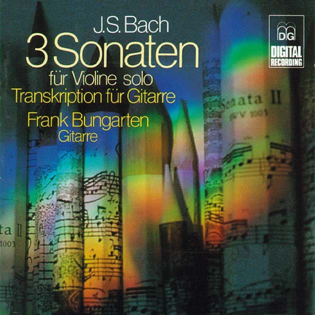 Bild von J. S. Bach - 3 Sonaten arr. für Gitarre