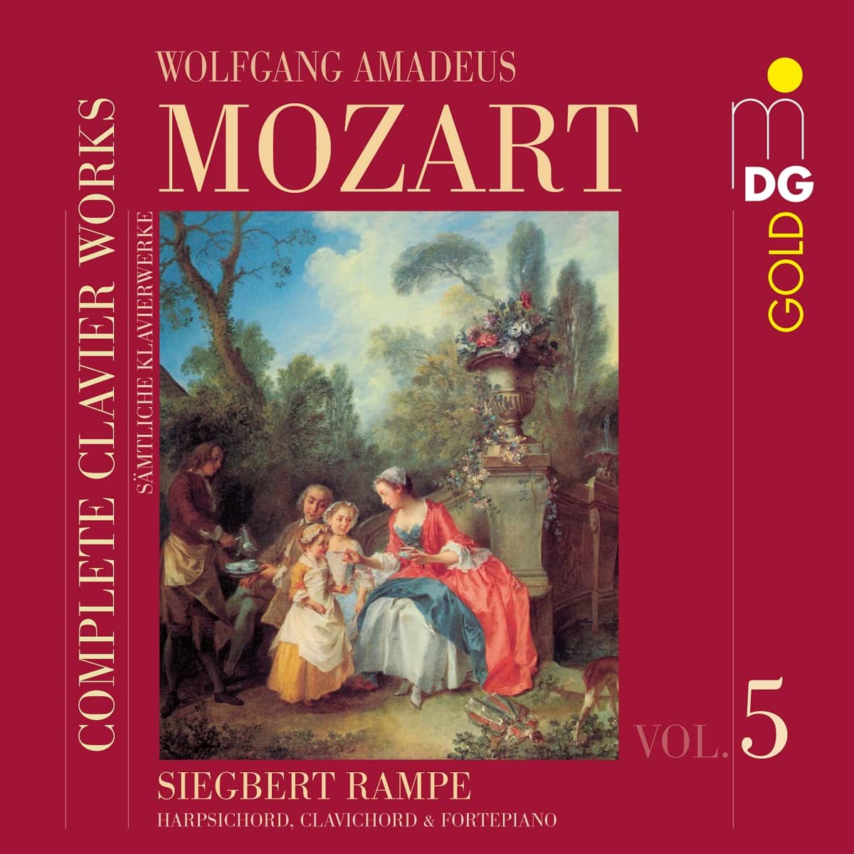 Bild von Wolfgang Amadeus Mozart - Sämtliche Clavierwerke Vol. 5