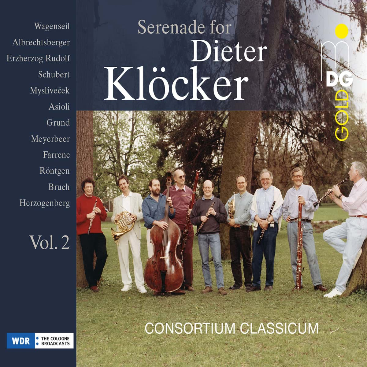 Bild von Serenade for Dieter Klöcker Vol. 2 - Kammermusik für Klarinette